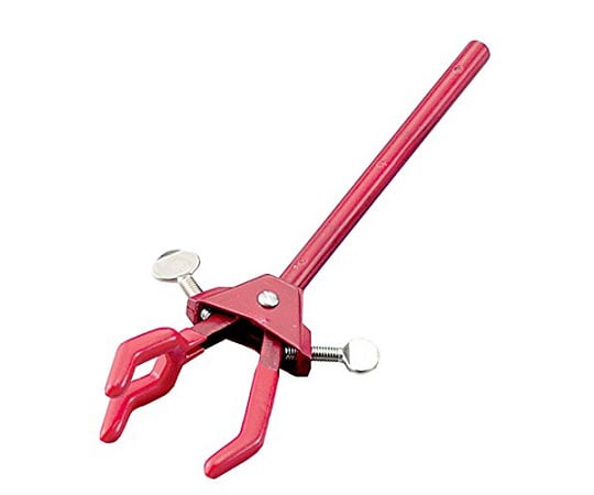 Color double opening clamp small red 1 piece