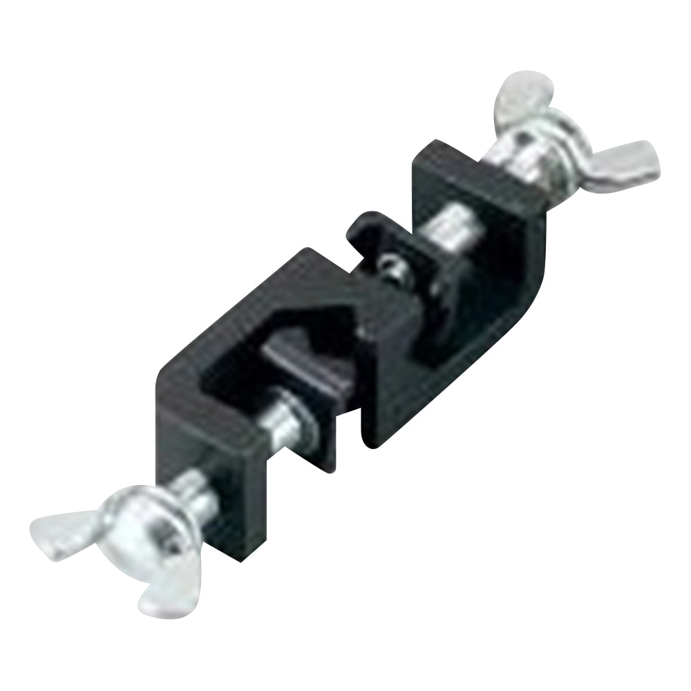 Laboratory equipment holder with square muff jaws, black Square muff jaws, black 1 piece