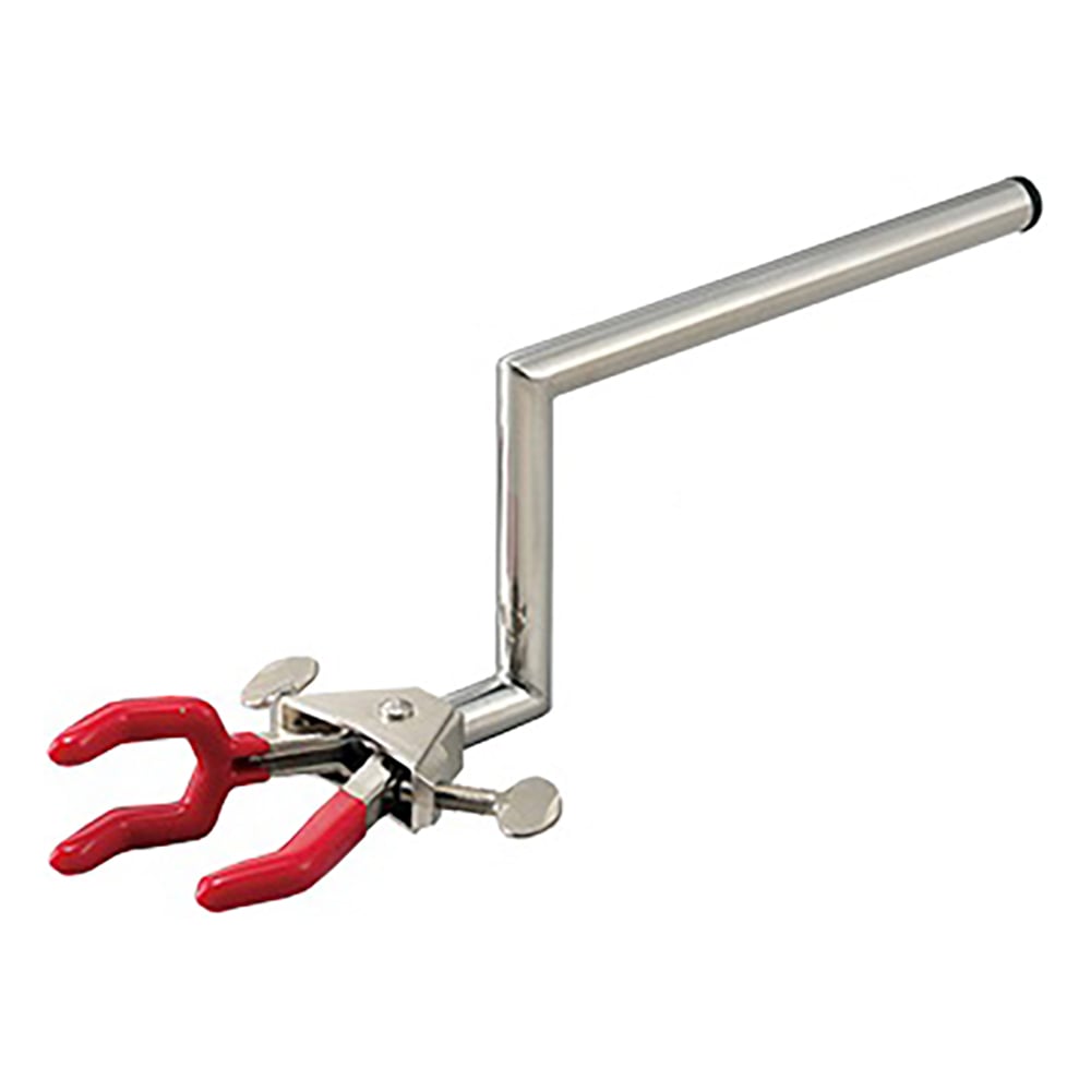 Double-opening clamp (vinyl-coated) Crank type, small, 1 piece