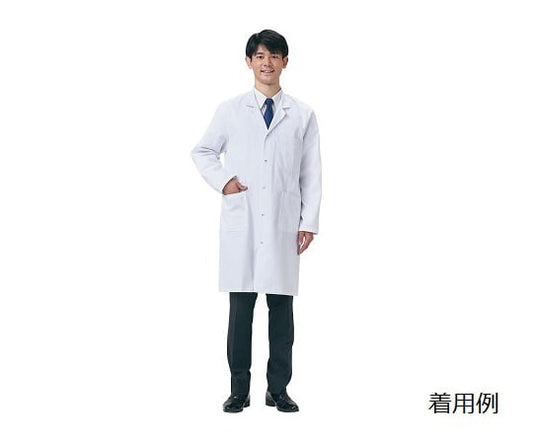 White coat (100% cotton) for men L 9414347 1 piece