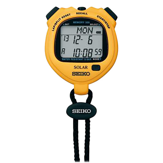 디지털 스톱워치(솔라 충전형) 옐로우 SVAJ003 1대