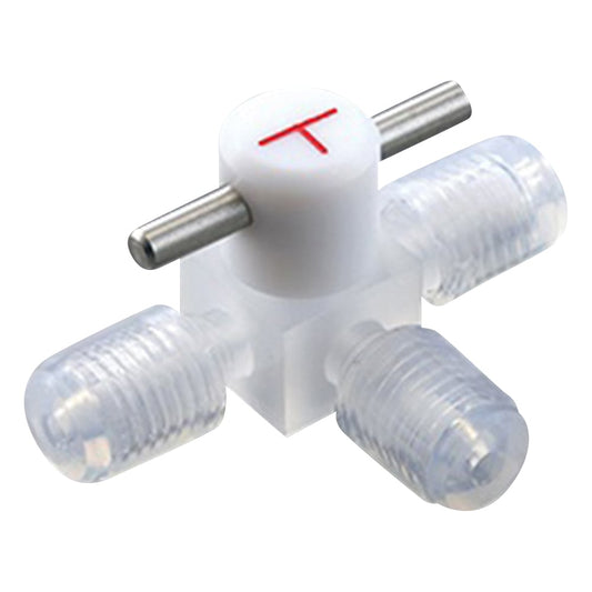 Miniature CTFE 3-way cock (tube connection type) B-1.6-3T 1 piece