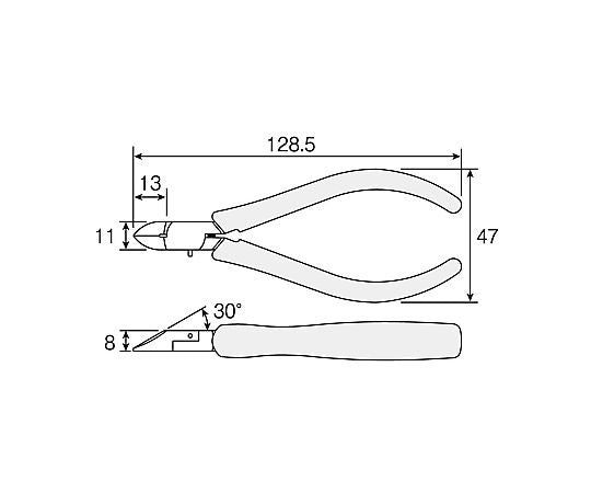 Miniature nipper (ESD safe) N-32 1 piece