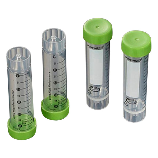 Freestanding Super Clear Centrifuge Tubes 50mL 50 tubes x 10 bags Sterilized 82018-050 1 box (50 tubes x 10 bags)