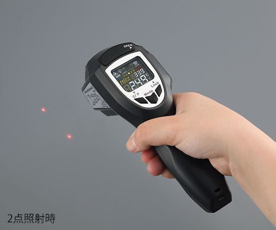 방사 온도계(듀얼 레이저 포인트 첨부) TN49SJBUG 1개
