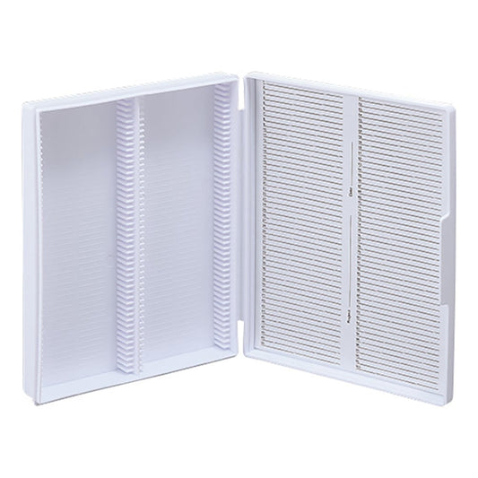 현미경 슬라이드 박스 화이트 82024-606 1 개