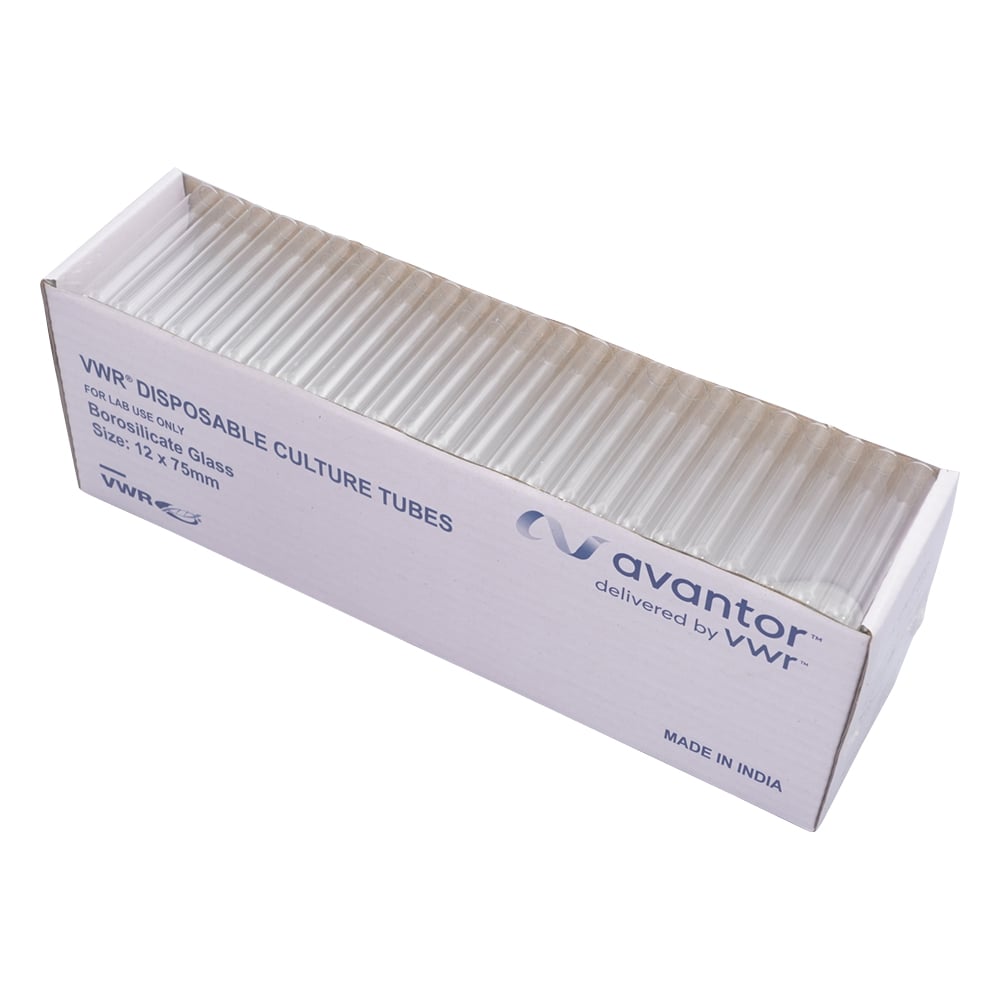 Disposable round bottom tube (straight opening) 250 tubes x 4 boxes 47729-570 1 case (250 tubes x 4 boxes)
