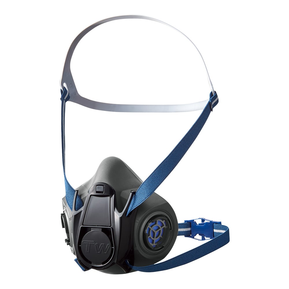 Dust and gas proof certified mask/half face/S size TW02S/HB(S) 1 piece