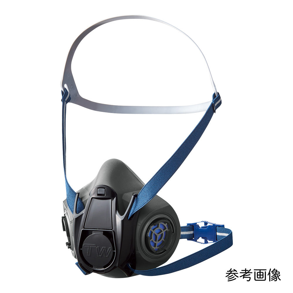 Dust and gas proof double certified mask/half face/L size TW02S/HB(L) 1 piece