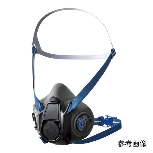 Dust and gas proof double certified mask/half face/L size TW02S/HB(L) 1 piece