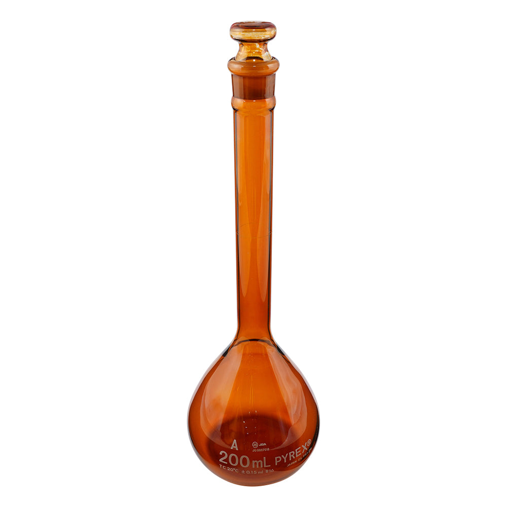 Measuring flask (JIS standard) 200mL 55640JIS-200 1 piece