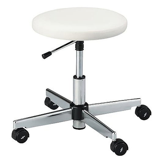 Antistatic chair for clean rooms (Class 100 compatible) without ring, white, CR-83W, 1 piece