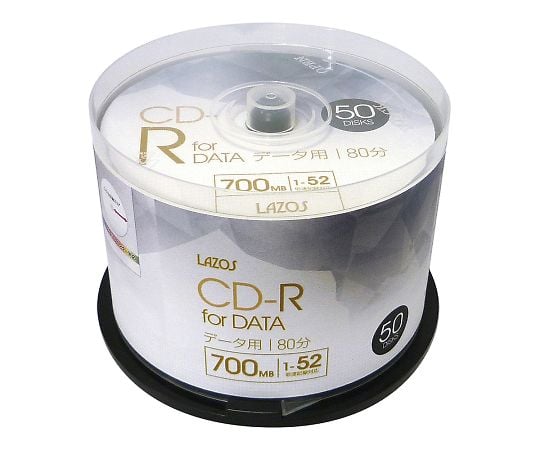 블랭크 미디어 디스크 CD-R 50장입 L-CD50P 1팩(50장입)