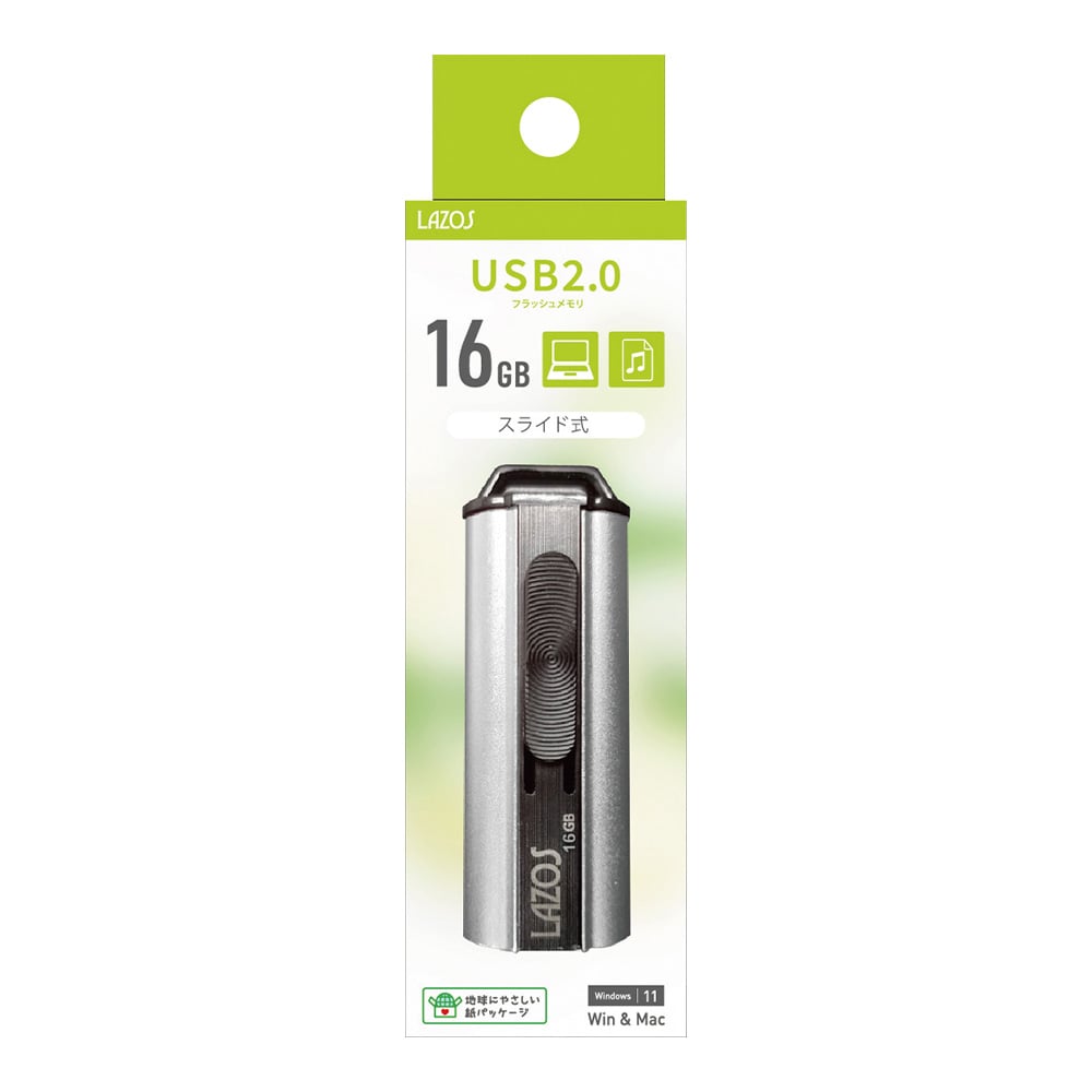 USB 플래시 메모리 16GB L-US16 1개