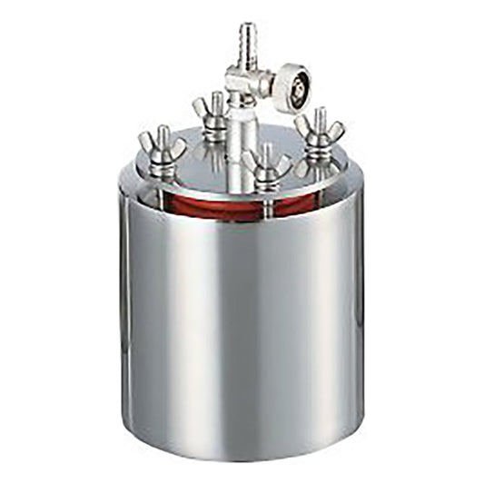 ステンレスポットミル（真空バルブ付き）　1000V 1個