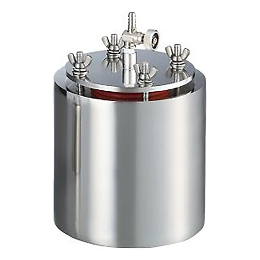 ステンレスポットミル（真空バルブ付き）　3000V 1個