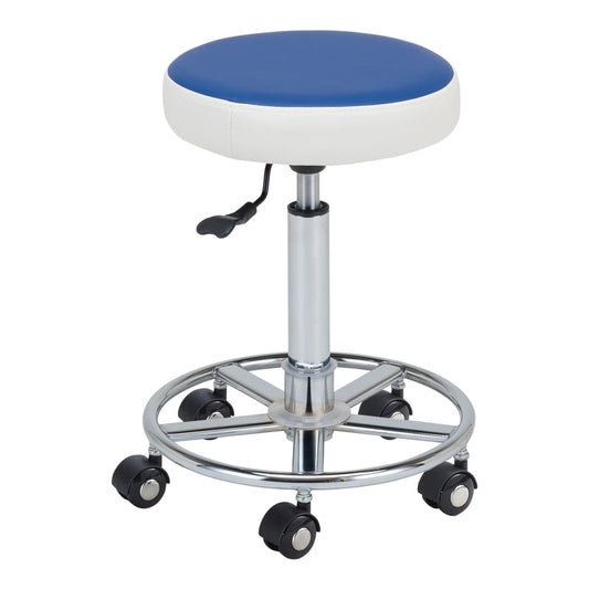 Color Trend Chair, Backless, Blue, CTC, 1 piece