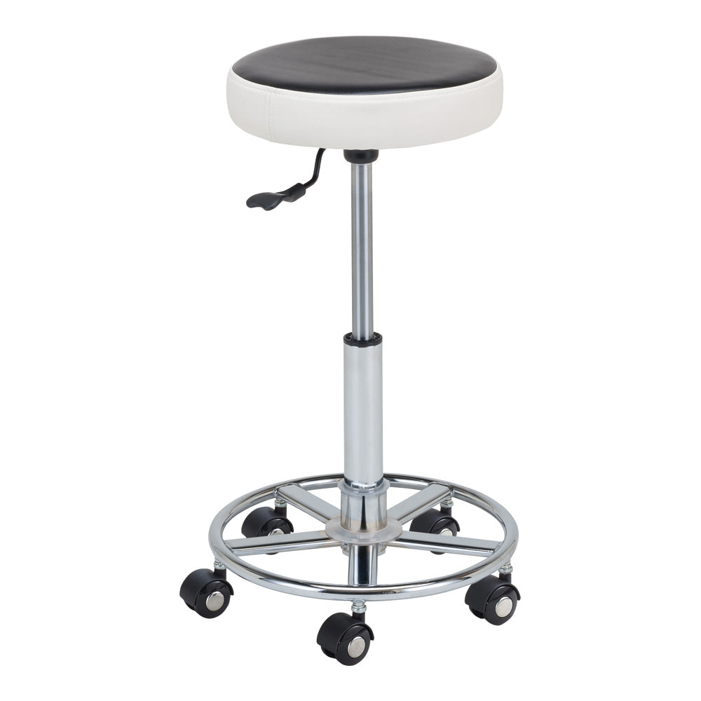 컬러 트렌드 의자 등받이 없음 블랙 CTC 1 다리