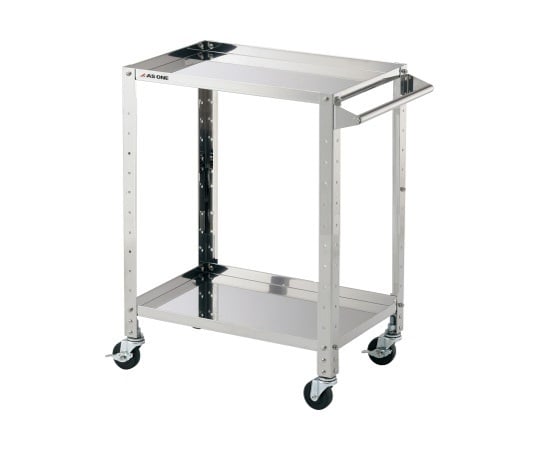 ステンレスヘビーワゴン　枠付き　2段 1台