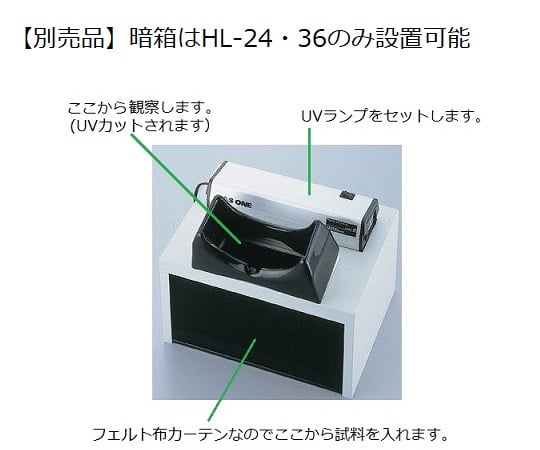 핸디 블루 LED 광원 HL-36 1개