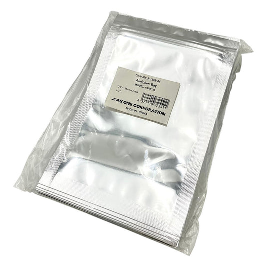 자립식 척 첨부 알루미늄 봉투 폭：120×척 아래：164mm 바닥 폭 35mm 1봉(25장입) CTAB180 1봉(25장입)