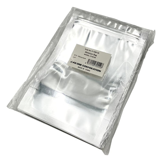 자립식 척 첨부 알루미늄 봉투 폭：130×척 밑：174mm 바닥 폭 37mm 1봉(25장입) CTAB190 1봉(25장입)