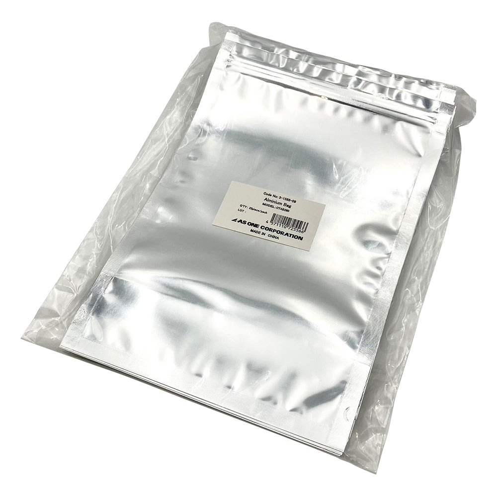 자립식 척 첨부 알루미늄 봉투 폭：180×척 아래：244mm 바닥 폭 53mm 1봉(25장입) CTAB260 1봉(25장입)