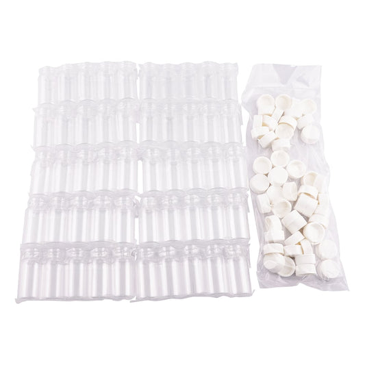 スクリューバイアル瓶　50本入　(目盛線なし・酸洗浄済)　A-20 1箱(50本入)