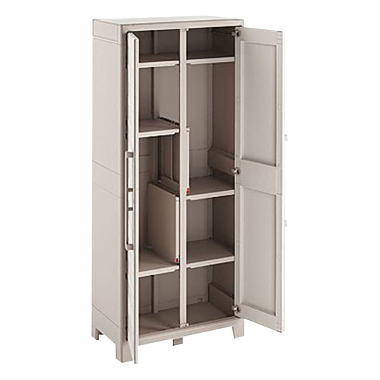 プラスチックキャビネット（Guliver）（トールマルチスペース、両開き）　9751000 0462 14 1台