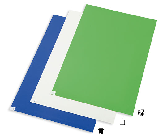 エコノミー粘着マット（強粘着タイプ） 白 450×900 1箱（30層×10シート入） 1箱(30層×10シート入)