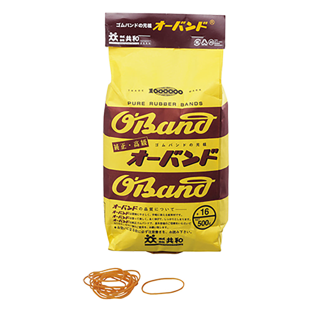 輪ゴム オーバンド 500g袋 1袋（3400本入）　#16 1袋(3400本入)