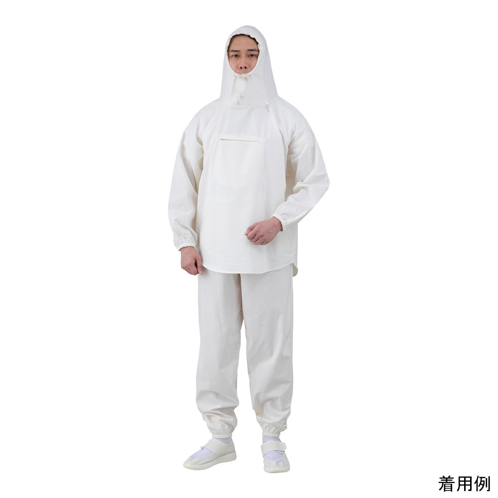 塗装服　上下セット　胸中央ポケット（ファスナー）付　L　HK-506 F 1セット