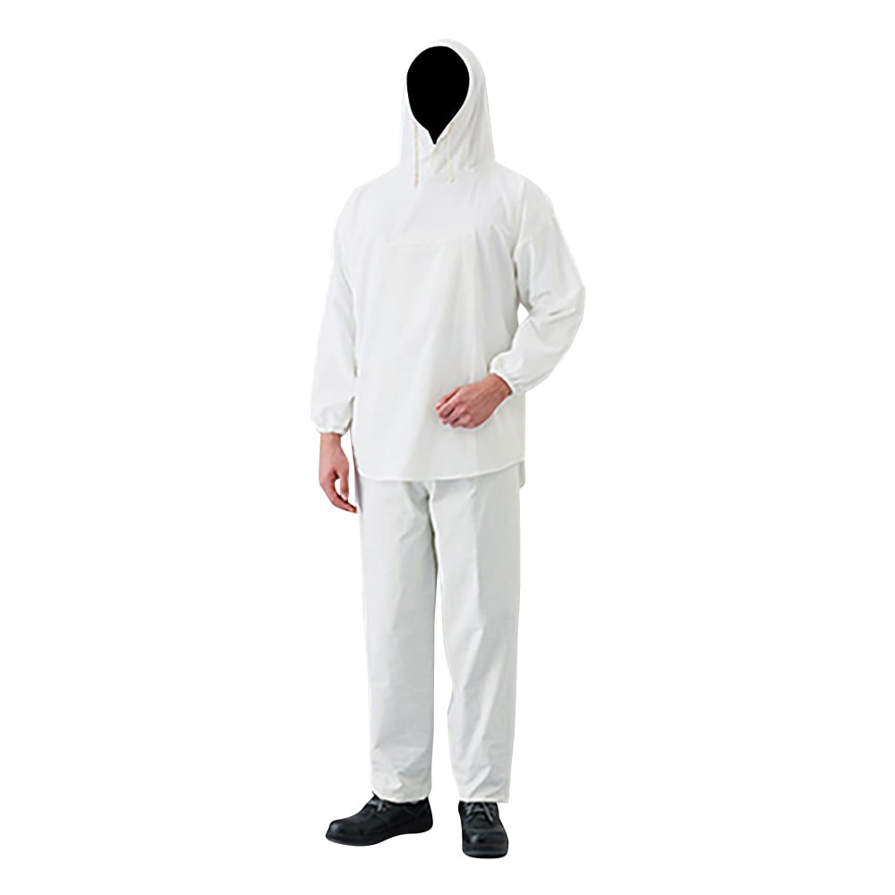 塗装服　上下セット　胸中央ポケット（ファスナー）付　L　HK-506 F 1セット