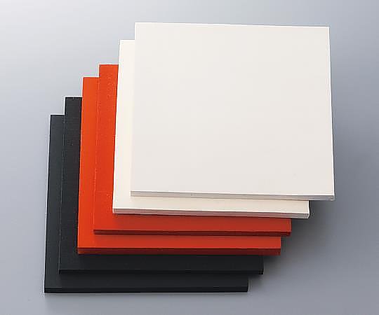 Silicone sponge sheet (modified) low hardness, no skin on both sides, 500 x 500 x 3 mm, SE-200-white-□500-3, 1 piece