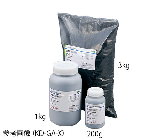 活性炭 (ヤシガラ活性炭) 活性炭加工用 1kg　KD-PWSP-1000 1個