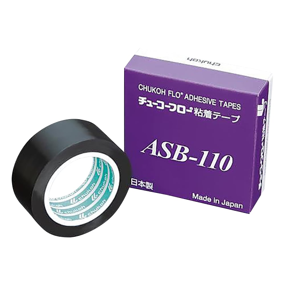 フッ素樹脂粘着テープ　１３×０．１３ｍｍ×１０ｍ　ASB110-0.13-13 1巻