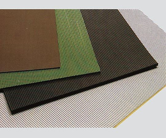 Antistatic rubber sheet, flat cloth texture, brown, width 1m x thickness 6mm, flat cloth texture-brown-6, 1m