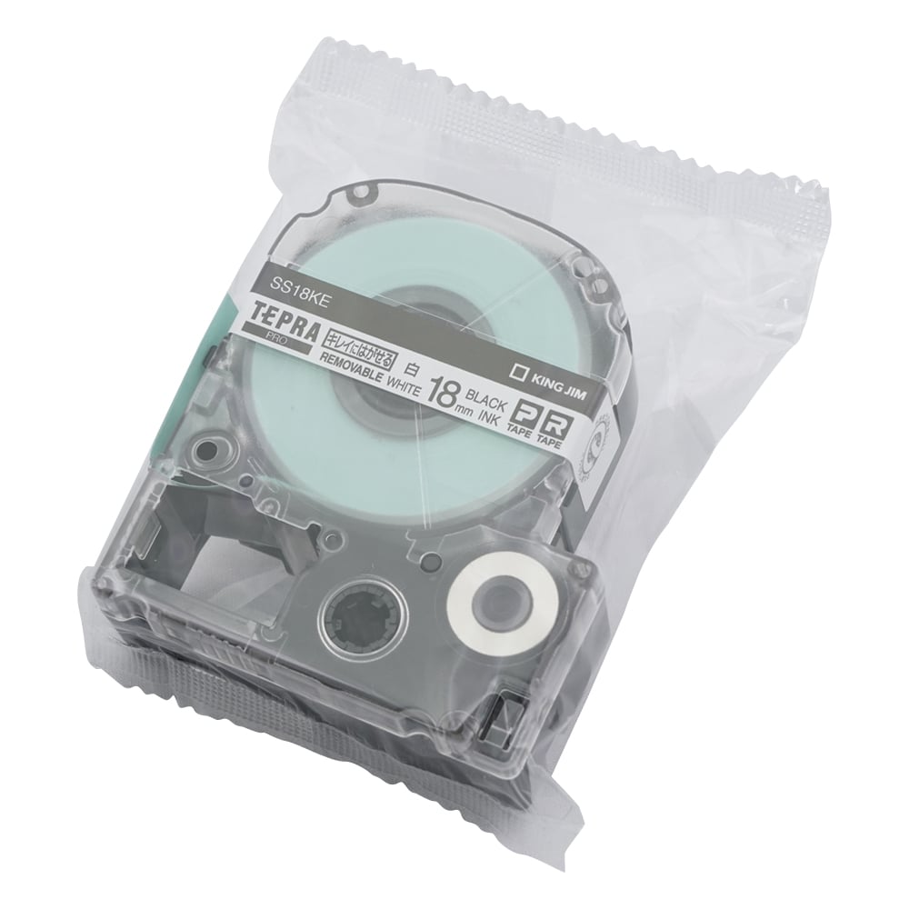 TEPRA exclusive tape cartridge, white (weak adhesive), SS18KE, 1 piece