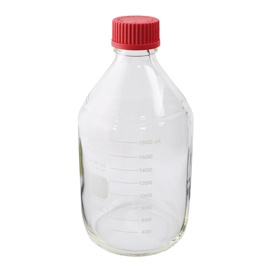 メディウム瓶 PYREX(R)・赤耐熱キャップ付き 2000ml　1395-2LHTC 1本