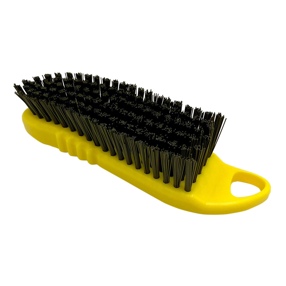 ハンド磁性ブラシ　HPMシリーズ　50×190×30mm　イエロー　L57043 1個