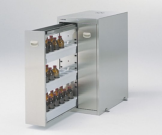 Earthquake-resistant stainless steel medicine cabinet (SUS430) SS-945S4 1 unit