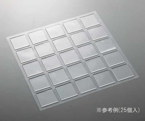 転倒防止シート（ゲルタック角型）　20×20×2.0t　100個入　GT01-22015 1シート(100個入)