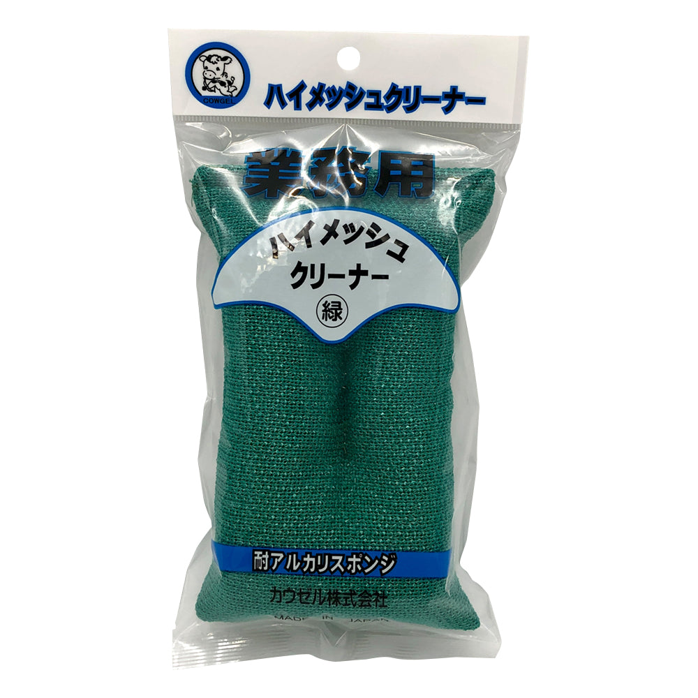 High mesh cleaner, green, 160 x 80 x 35 mm, 1 piece