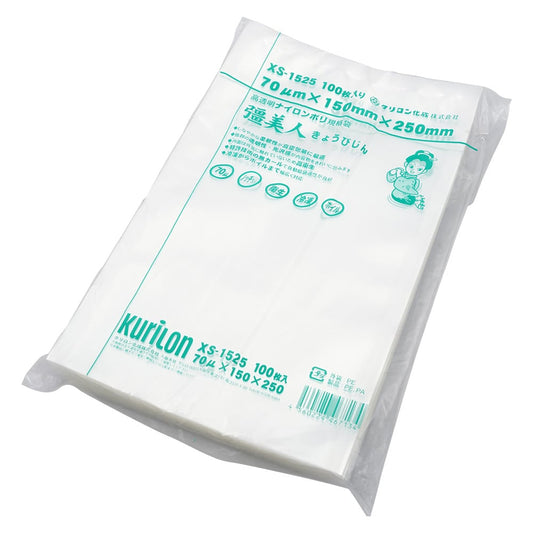Vacuum bag (Kai Bijin) 150×250mm 1 bag (100 pieces) XS-1525 1 bag (100 pieces)