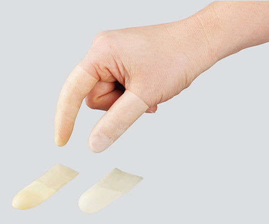 Finger cots, Spore(R) cut type, 18 x 63, 1000 pieces, 2ZN (M18), 1 bag (1000 pieces)