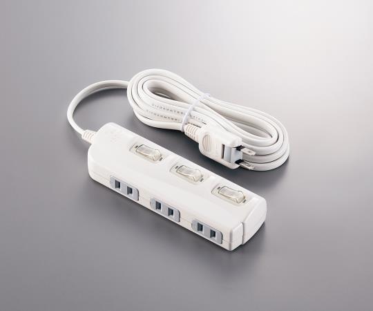 OAタップ　コード3m　コンセント3個口　SK-3S03W 1個