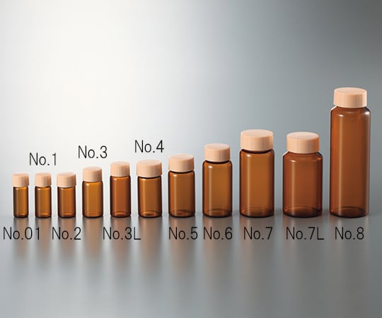 CC screw tube, brown, orange cap, 50mL, 1 box (50 tubes) No.7, 1 box (50 tubes)