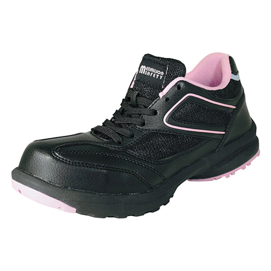 Women's safety shoes Medallion Safety Black 23.0cm #507 1 pair