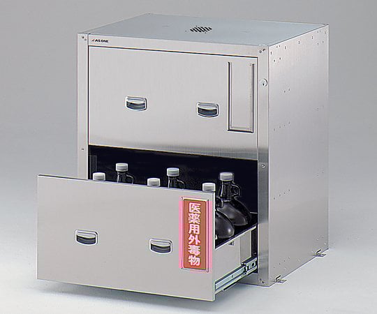 세프티 캐비닛 갤런 병용 스탠다드 705×600×800mm GU-5E 1개