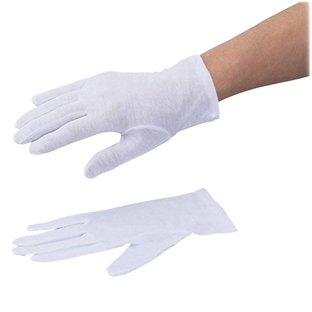 얇은 코튼 이너 장갑 S(쇼트) 12쌍입 No.2003-23 ​​1봉투(12쌍입)